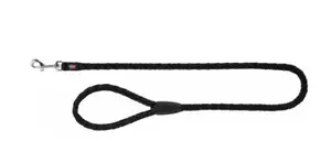 Standard Dog Lead Trixie 144201 – 1 m length, 1.8 cm strap width, black