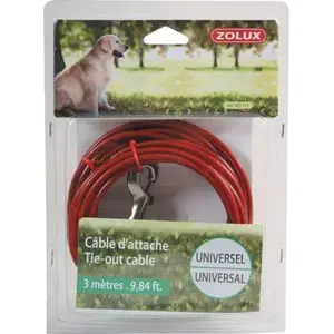 Leash ZOLUX Linka universal 3 m — universal pet lead, 3 m length