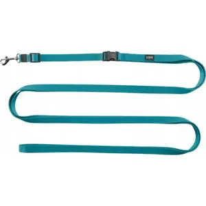 Leash Chaba spacerowa with hip belt 10 mm x 4 m, marine color