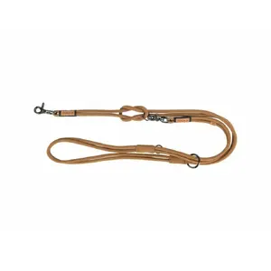 Trixie leash Be Nordic linen 2 m light brown — 2.0 m linen dog leash