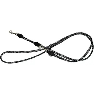 Dog leash barry king model BK-23030, EQUILIBRE pattern, adjustable round 6 mm × 220 cm