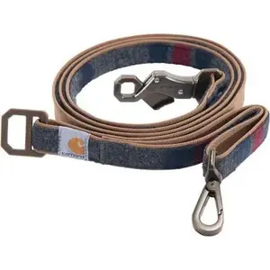 Pavadā Carhartt Smycz Blanket Stripe SHADOW STRIPE no Carhartt, auduma pavadā ar pinumu svītrainu rakstu