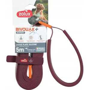 ZOLUX pet leash Zolux Bivouak 5 m red — 5m nylon lead