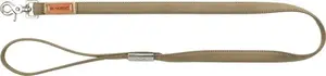 Leash Trixie BE NORDIC leather 1.00 m × 20 mm sand color for dogs size M–L