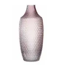 Vase LEONARDO 18677 bottle-shaped pink, glossy finish, H 400 mm, W 170 mm