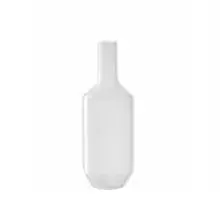 Vase LEONARDO L-041647 bottle-shaped white, glossy finish, H 390 mm, W 140 mm