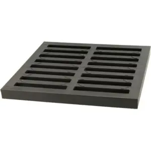 Inspection Chamber Cover UN KRATA for Manhole 300×300 mm PVC A15 Graphite
