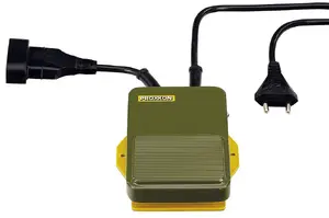 Electrical switch Proxxon PR28700 — olive/yellow, for 230 V AC