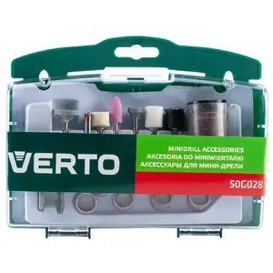 Набор аксессуаров для дрели Verto 50G028 — 71 предмет, комплект насадок