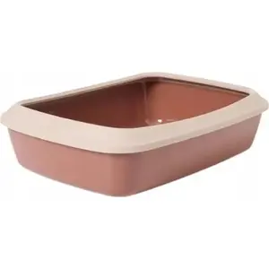Litter Box Savic Iriz 42 cm Tuscan Red — Savic cat litter tray 42cm