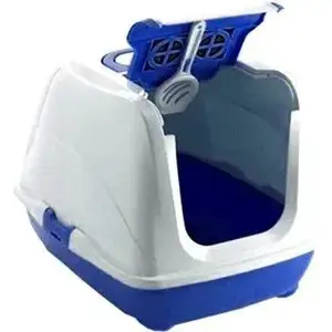 Yarro International Flip Cat Litter Box with Filter and Scoop