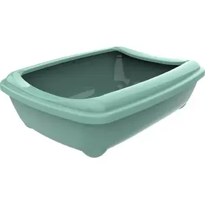 Туалет-лоток с рамкой Yarro International KUWETA CLASSIC 43×30,7×12 см зелёный