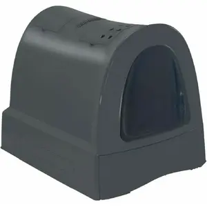 Litter Box IMAC Black 40 x 42.5 x 56 cm