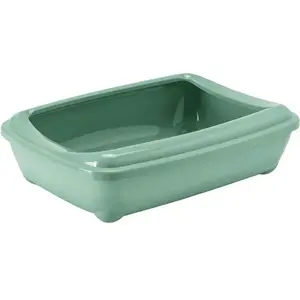Туалет-лоток Yarro International KUWETA с бортиком Jumbo 57×43×15 см Classic зелёный