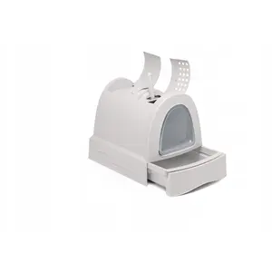 Litter box IMAC iMac Zuma for cats, light blue, 25 × 19.5 × 17 cm