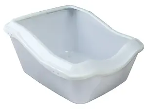 Открытый лоток Trixie TRIXIE 40371 для кошек и мелких собак, белый, 45×540×290 мм