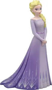 Figūriņa Bullyland Disney Frozen 2 Elza purpura kleitā, piemērota no 3 gadu vecuma