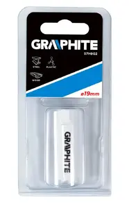 Hole saw GRAPHITE 57H902 — 1 pc, lightweight 28 g pack