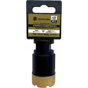 Diamond Core Bit M14 35 mm for Dry Drilling, INDIAN PROFESSIONAL IP7711