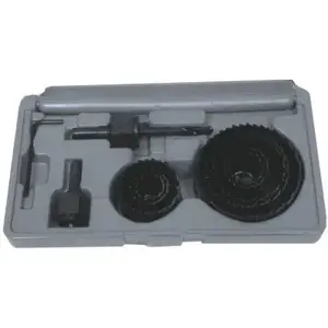 Hole saw set JOBIprofi 11-piece for wood, model 11806P
