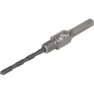 Hex Arbor with Centering Drill Wolfcraft WF5956000 M16
