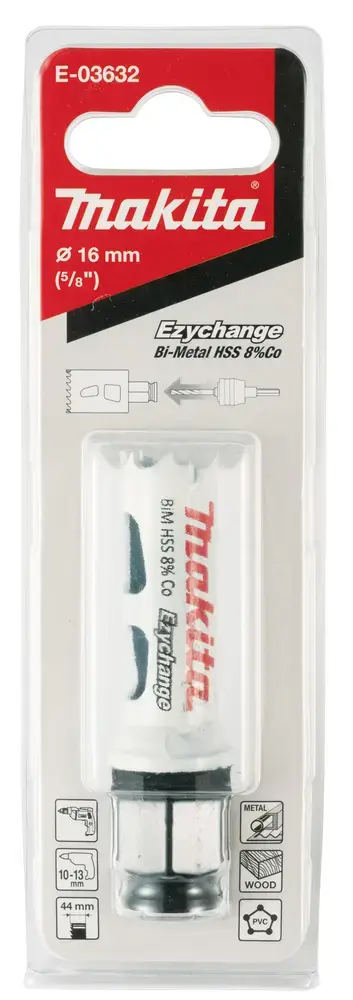 Коронка Makita E-03632 16 мм Photo 4