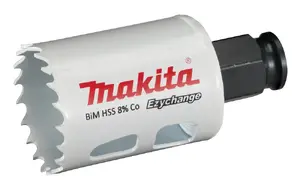 Hole saw Makita E-03757, single 37 mm, for drill, steel/aluminium/plastic/wood/stainless steel