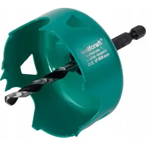 Hole saw (76 mm) Wolfcraft WF5970000 — carbon steel cutting tool