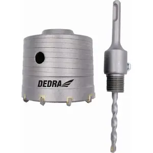 Hole saw drill bit Dedra 80 mm HM with SDS+ shank DED1506-D