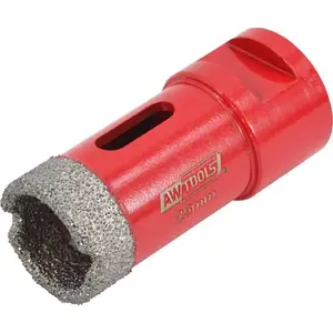 Diamond-Tipped Core Drill Bit AWTools KORONA M14 28 mm