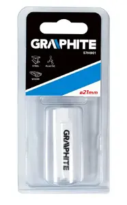 Hole saw GRAPHITE 57H901 — 1 pc, lightweight cutting accessory for drilling