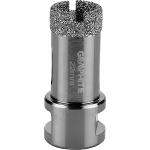 Diamond Hole Saw GRAPHITE 22 mm with M14 shank, model 55H306