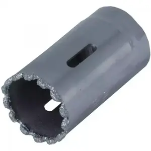 Hole saw Dedra DED1584S68 — diamond-type, for stone and ceramic, diameter 6.8 cm, 1 pcs