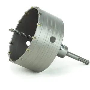Diamond core drill bit Silver SDS-Plus for concrete 120 mm (model 0559)