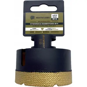 Diamond Core Bit INDIAN PROFESSIONAL Korona M14 65 mm – dry drilling