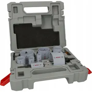 Bosch multi-material hole saw adapter set — 17 pieces