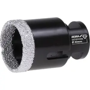 Diamond Vacuum-Brazed Core Bit Dedra DED1592S12 M14 12 mm