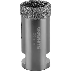 Diamond Hole Saw GRAPHITE 28 mm with M14 shank, model TOP-55H308