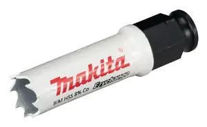 Hole saw Makita E-03648, single 17 mm, for drill, suitable for steel, aluminium, plastic, wood, stainless steel