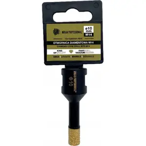 Diamond Core Bit Montolit IP7703 M14 10 mm — dry drilling, professional series