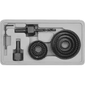 Hole saw set Vorel 22570 — steel, 11 pieces