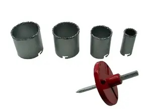 Cutting Tool Silver tungsten core 33–73 mm, 4 pieces (model 0550)