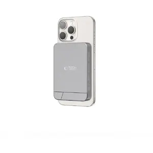 Пауэрбанк Tech-Protect PB15 LifeMag MagSafe 10000 мАч — тёмно‑серый