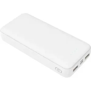 Набор Baseus PMPB20SETW — павербанк 20000 мА·ч, зарядное 20W USB‑C PD, кабель 1 м, белый