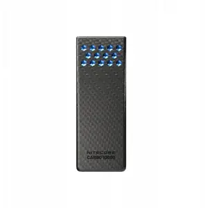 Power bank Nitecore Powerbank Carbo 10000 Gen 2 Blue – portable 10000 mAh external battery