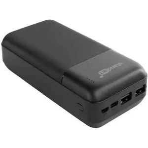 Power bank Standart PB68 — 20000 mAh capacity, black portable battery