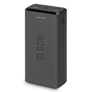 Power bank SBS Mobile TTBB20000FASTK 20000 mAh LiPo 2,1 A 2 ierīcēm Melns