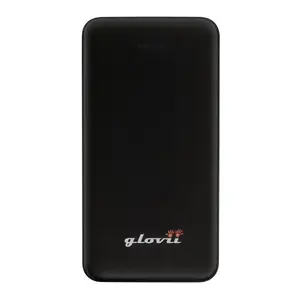 Power bank Glovii P10000G 10000mAh with Always On function for USB devices