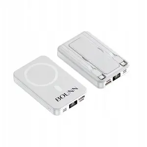 Повербанк Bounn Magsafe индукция с кабелем 10000 мА·ч
