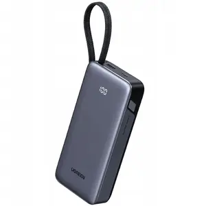 UGREEN Power Bank 20000mAh PB536 45W portable charger, 20000 mAh battery capacity, 45W output (gray)